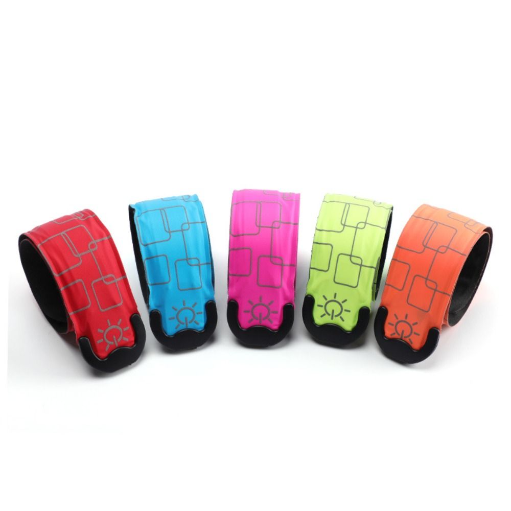 Running Visibility Gear - Bracciale da corsa notturna con batteria,