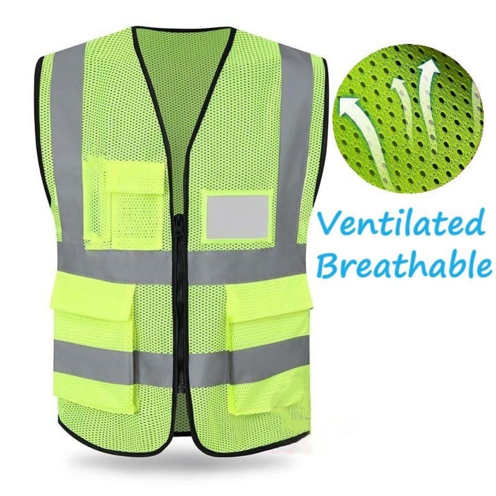Running Visibility Gear - Gilet Riflettente ad Alta Visibilità con