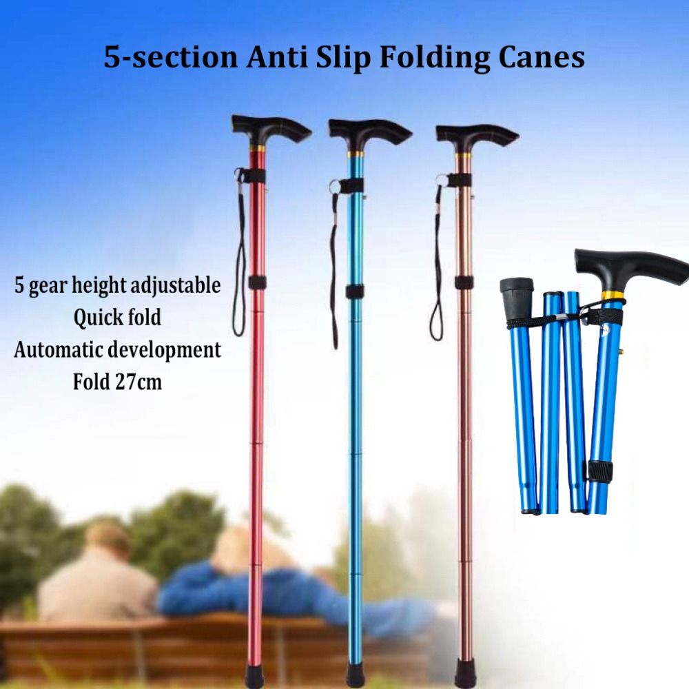 Trekking Pole Carbon - Bastone da trekking telescopico leggero, con