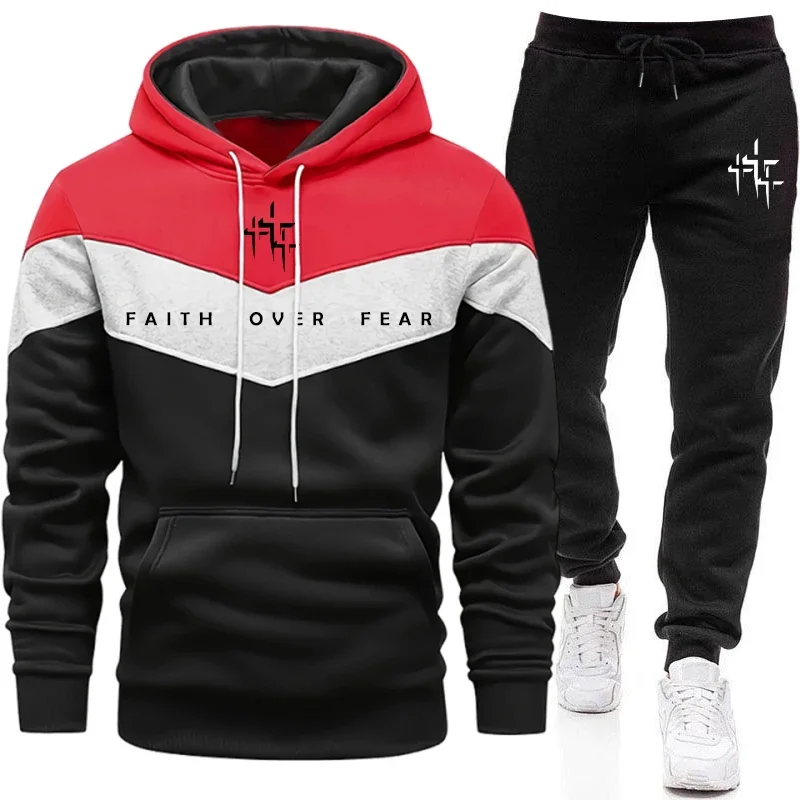 Tuta da Uomo 'Faith Over Fear' - Joggers Pants recensione e prezzo