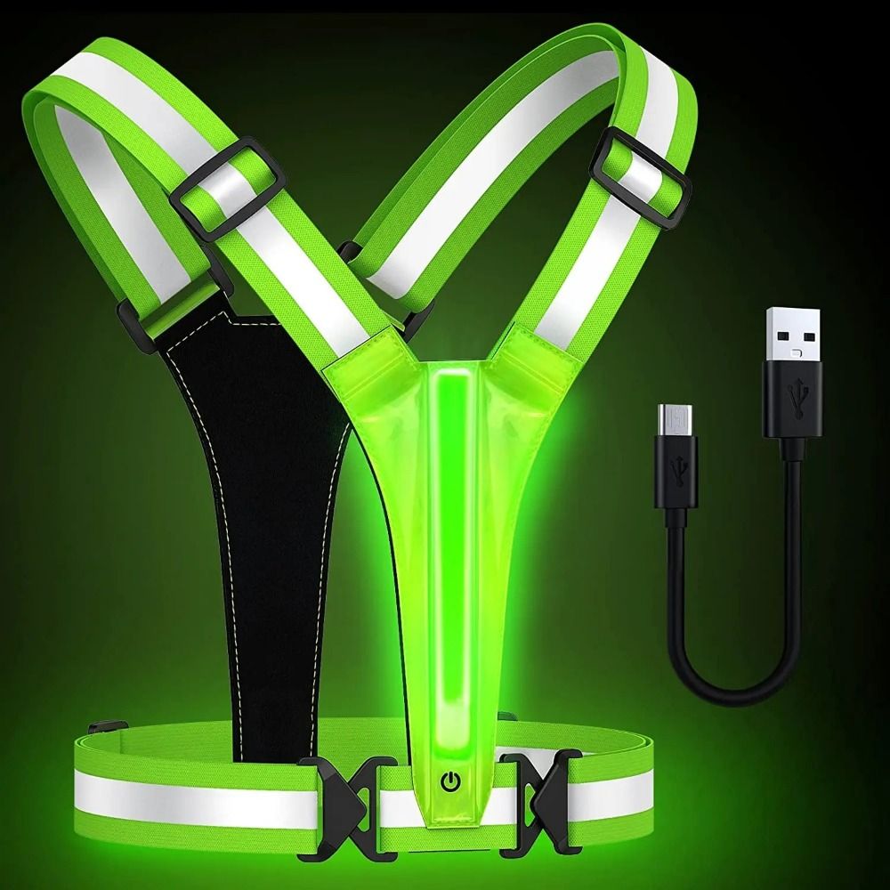 Gilet riflettente a LED ricari - Running Visibility Gear recensione e prezzo