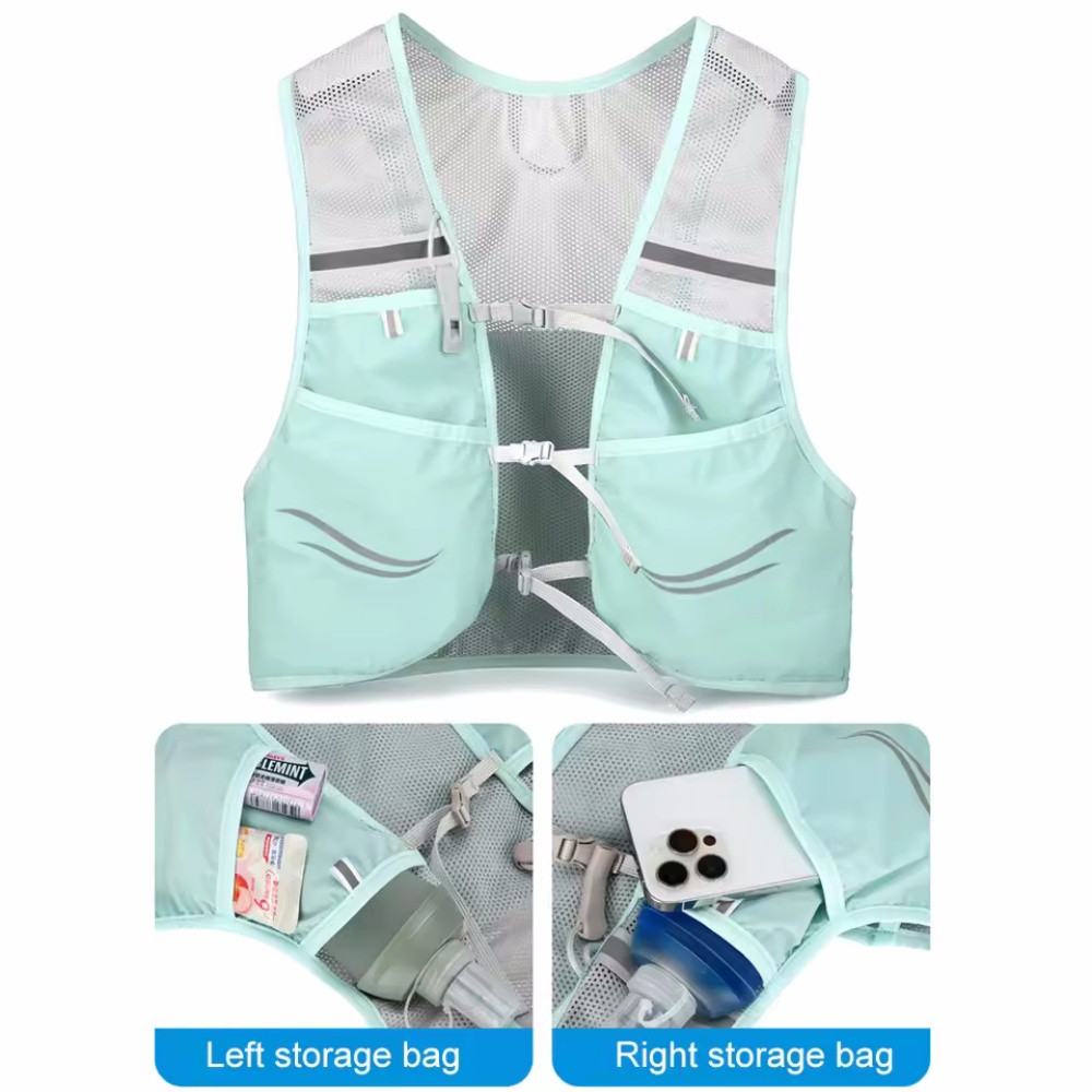 Gilet da corsa riflettente Bor - Hydration Vest recensione e prezzo
