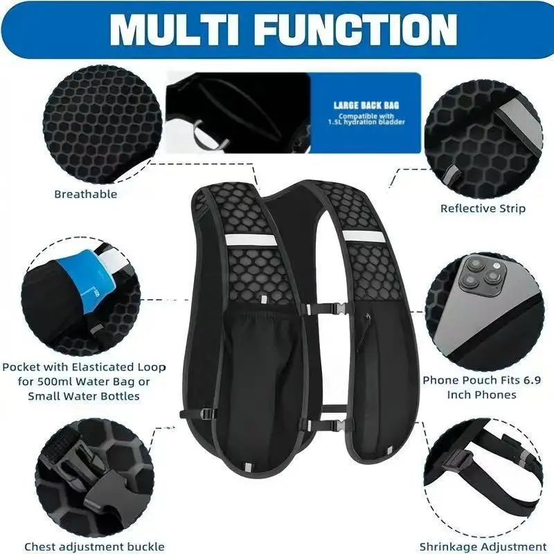 Gilet sportivo unisex, resiste - Hydration Vest recensione e prezzo