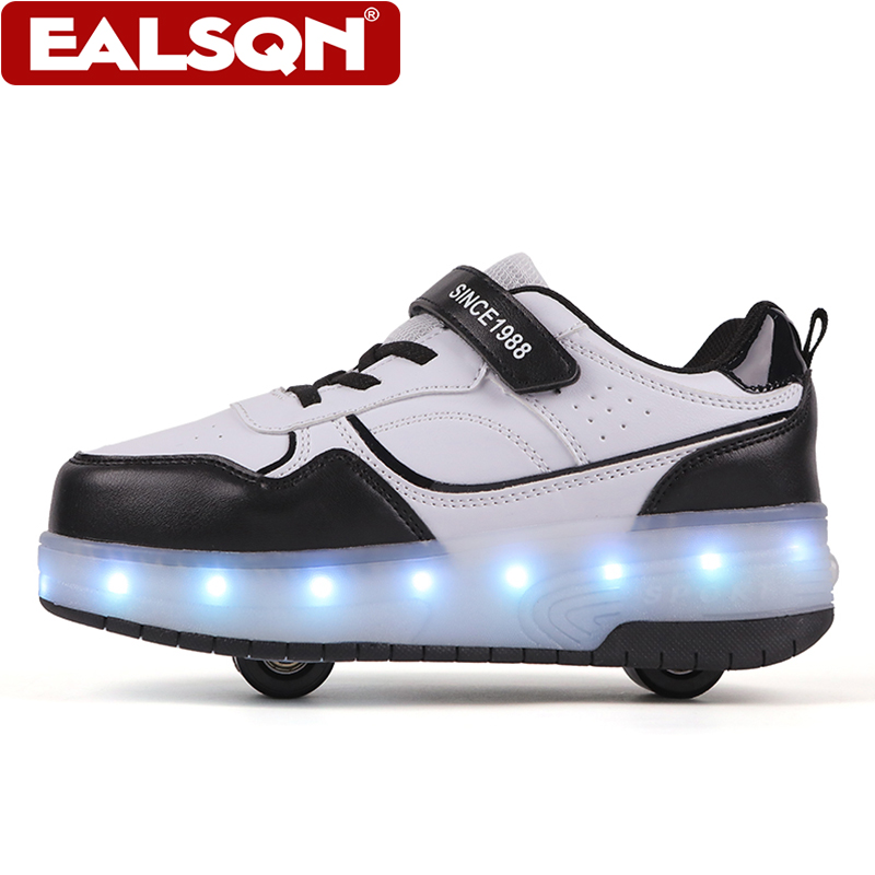Nuovi Pattini a Rotelle LED pe - Running Shoes Men recensione e prezzo